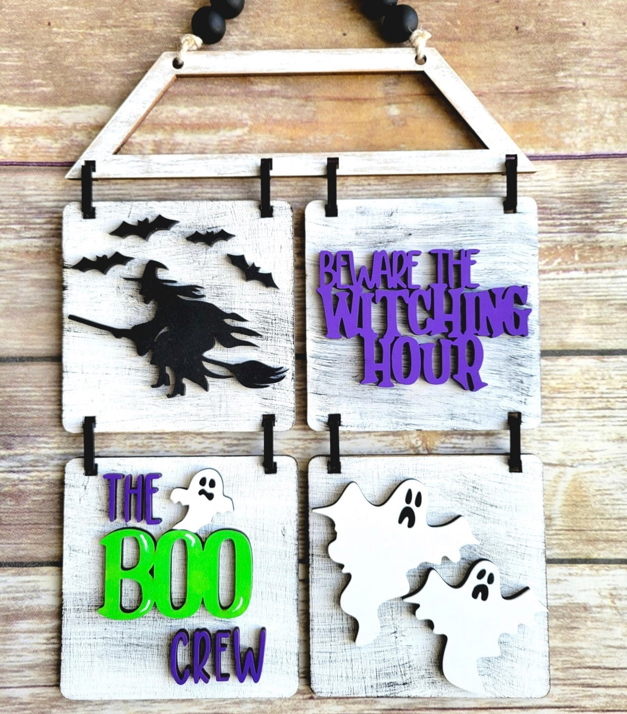 Farmhouse Tile Sign Halloween Tile Sign