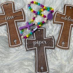Personalized Cross for Baptism or other Special Occasions