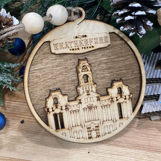Weatherford Texas Ornament